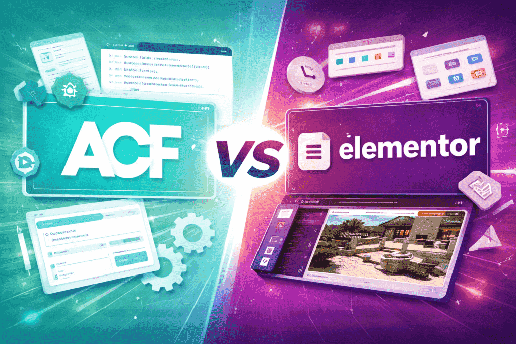 ACF vs Elementor